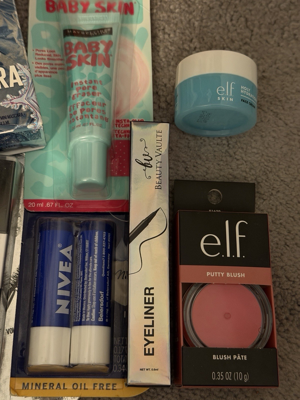 Lot Of Makeup Item | ELF | Maybelline | L’Oréal | Nivea