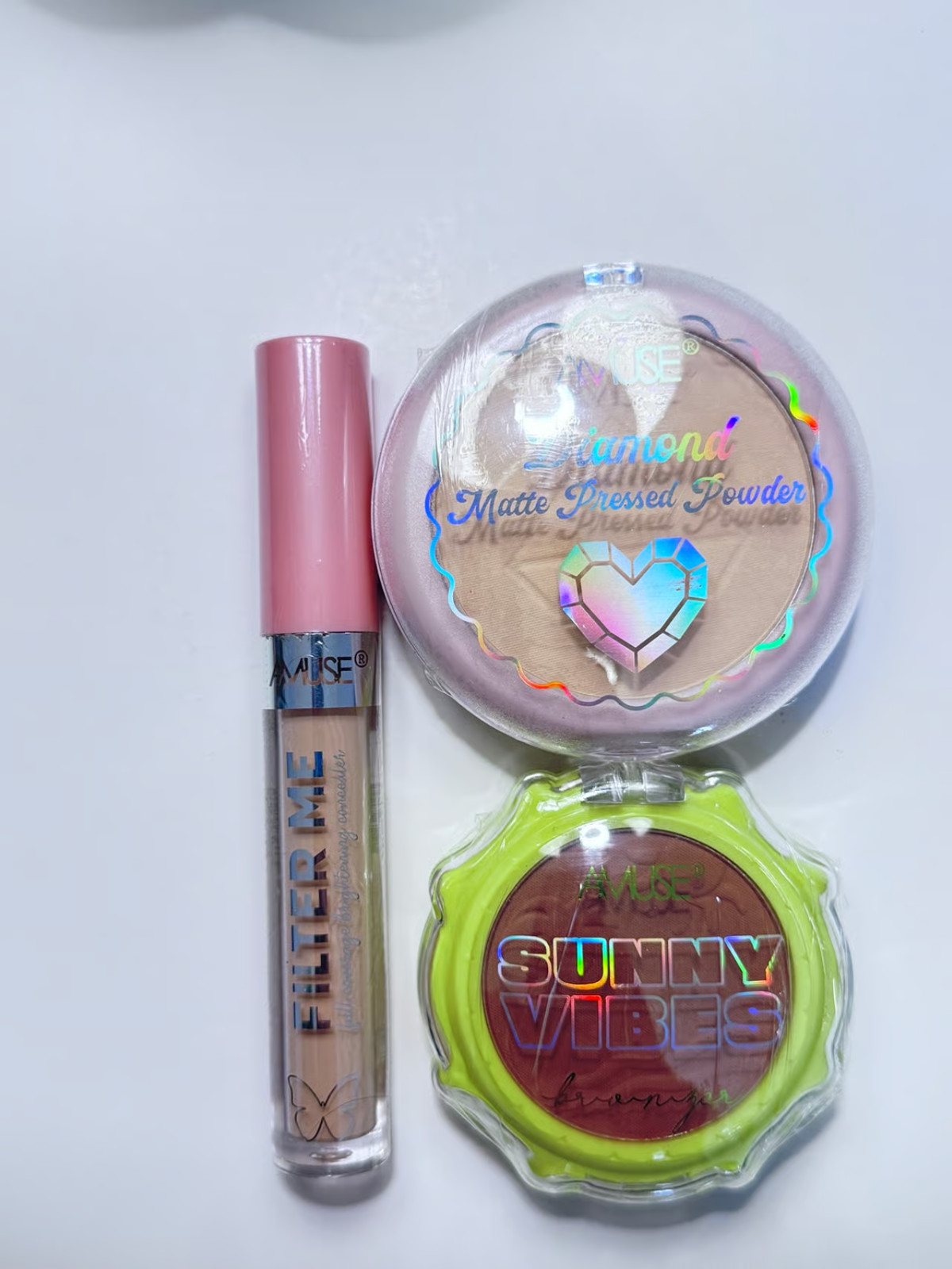Amuse Beauty Makeup Bundle Eyeliner Powder Blush