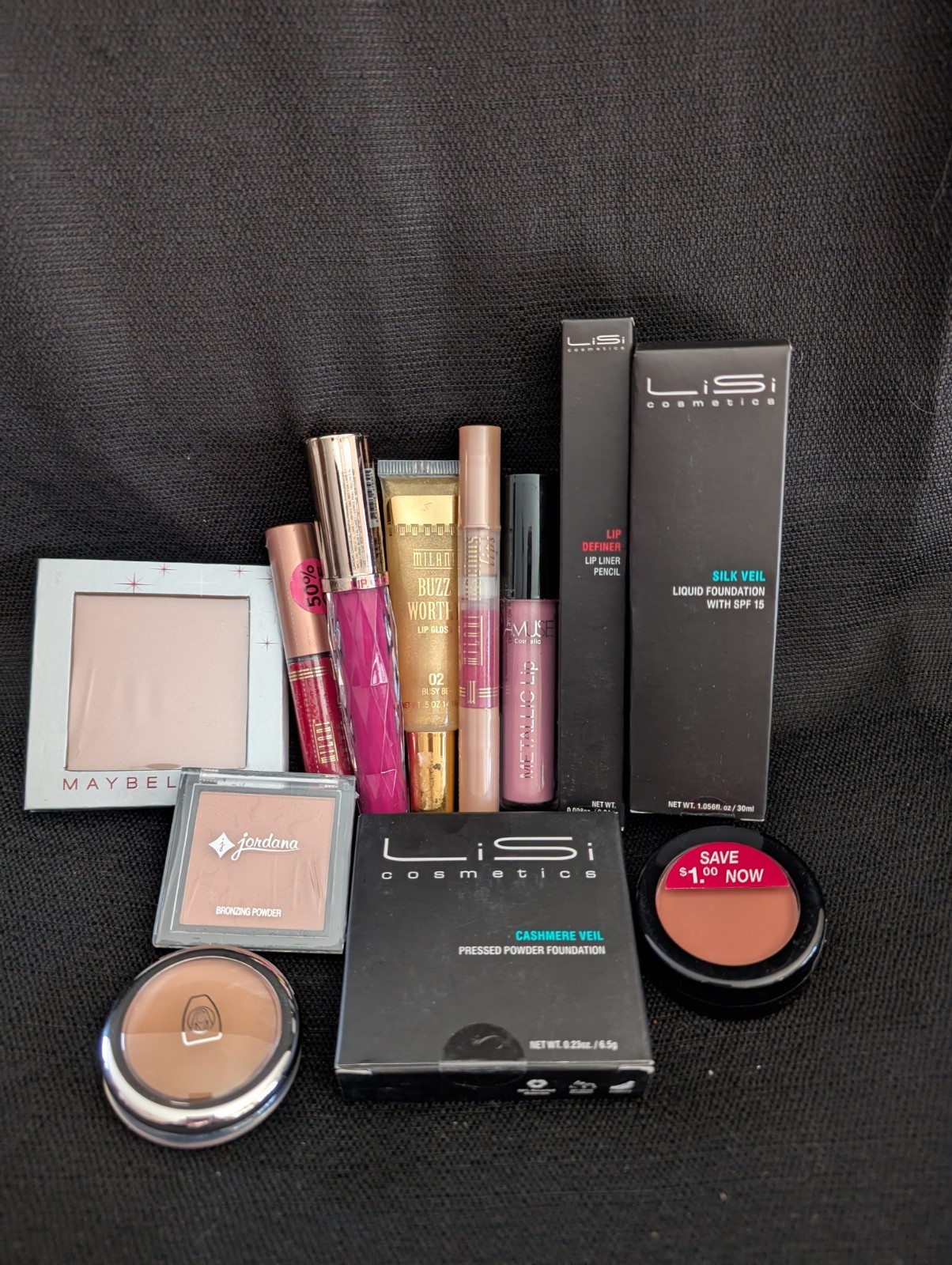 Assorted MAKEUP BEAUTY Bundle Lot-12 PCS-New/VTG/Discontinued-Milani, Olay..Lot1