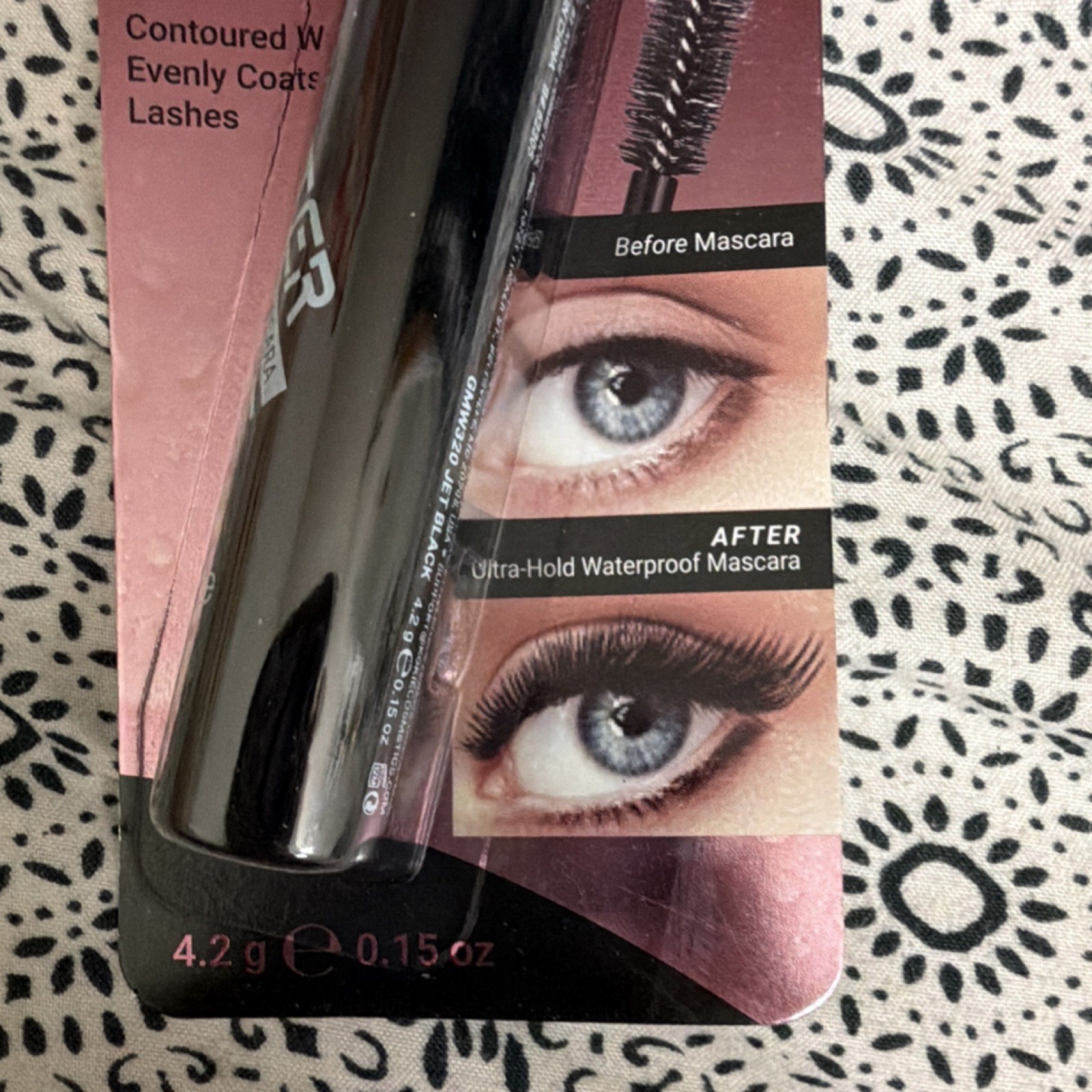 Kokie Waterproof Smudge Proof Mascara GMW320 Jet Black + Gel Eyeliner GGE450
