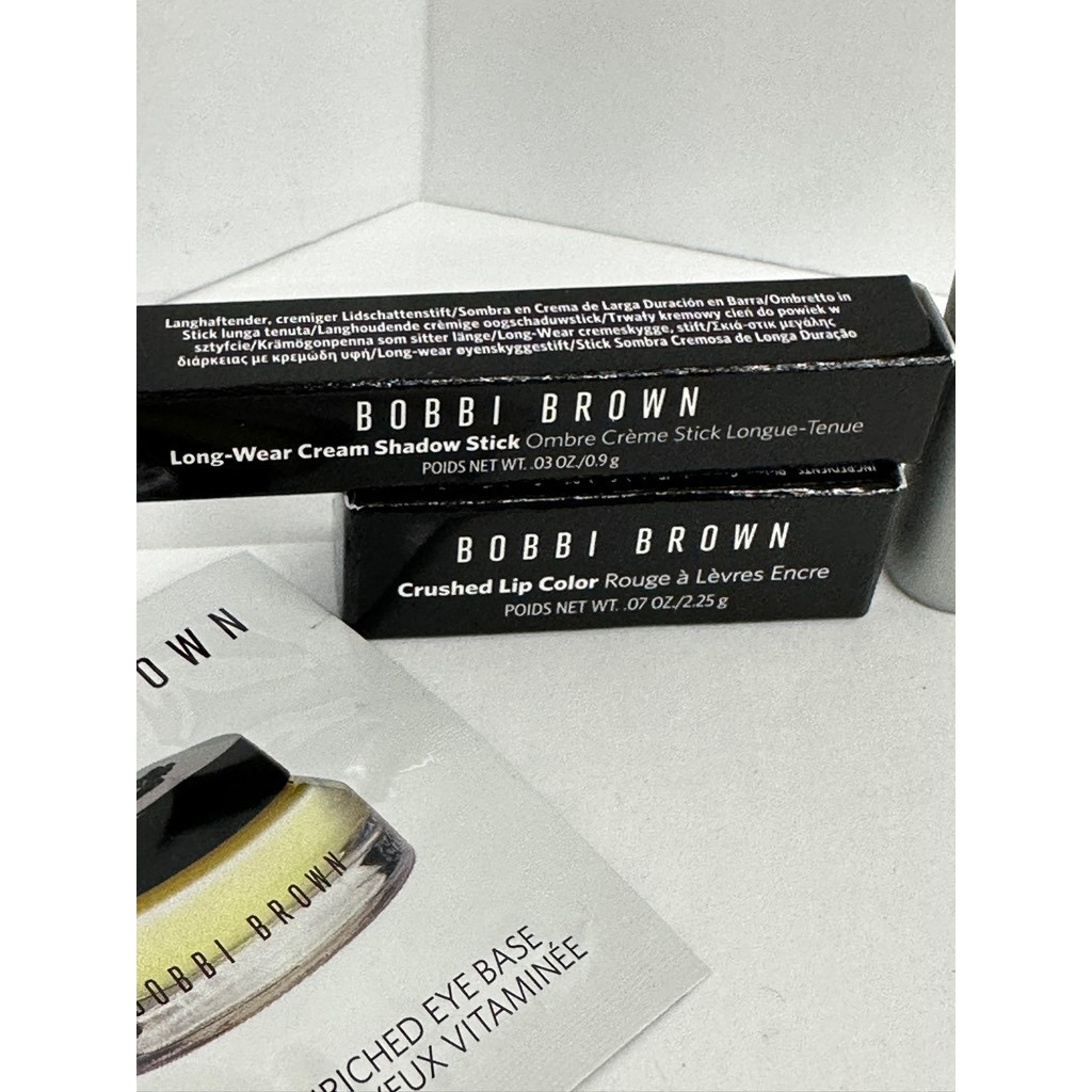 Bobbi Brown Mixed Lot Mascara Crushed Lip Color Shadow Stick Eye Base Samples