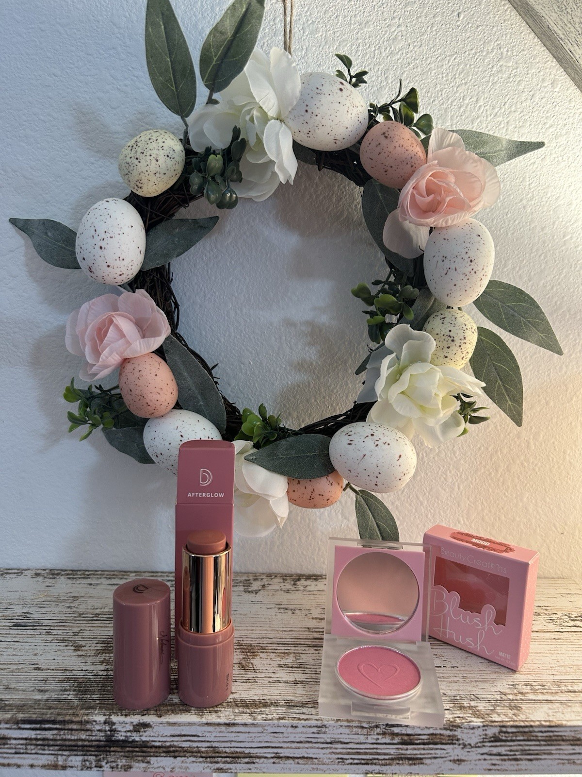 Afterglow, Beauty Creations Defiance Silk Peptide Blush, Blush Hush Mood LOT