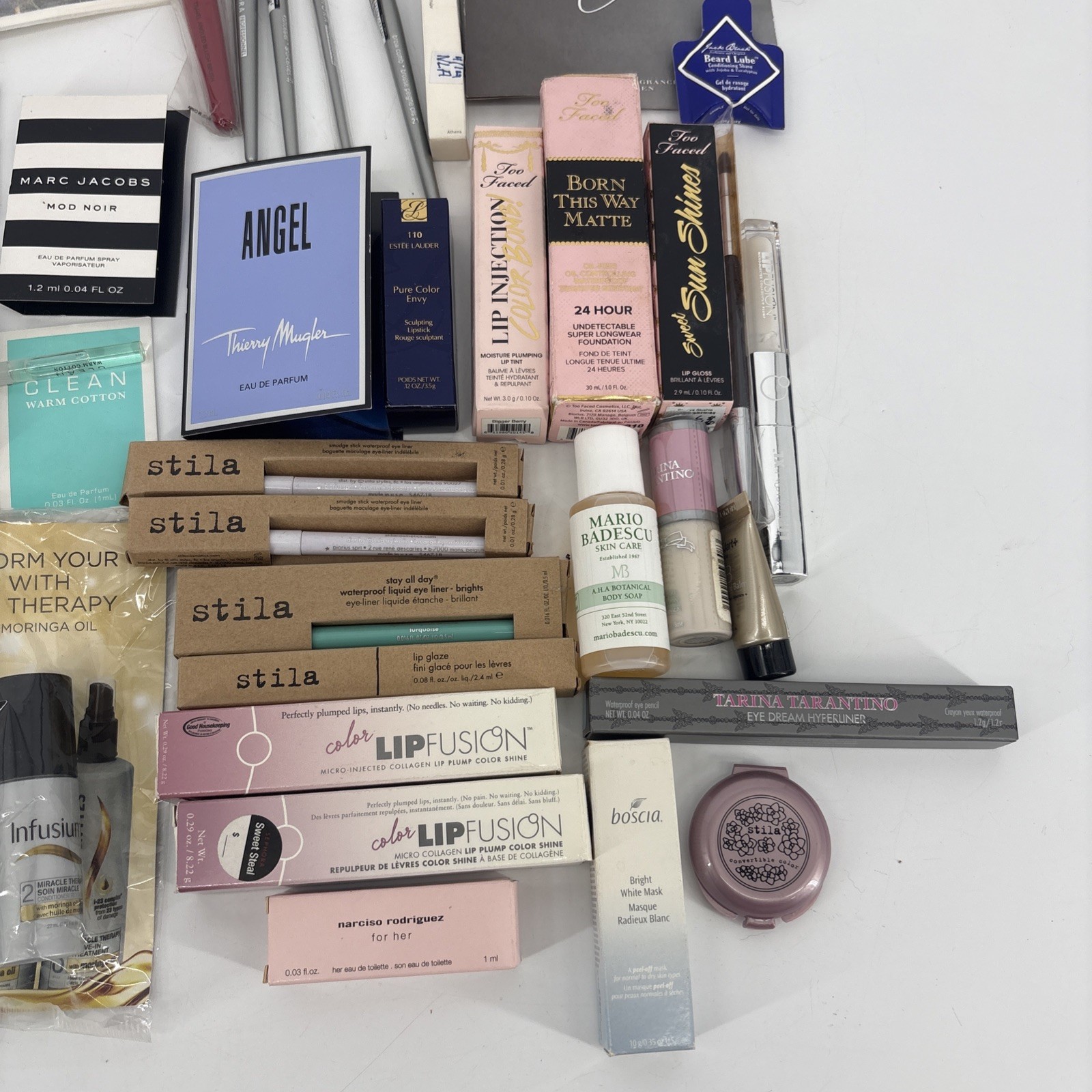 Premium Makeup Skincare Lot 40+ Pcs Too Faced Givenchy Stila Buxom Morphe NEW