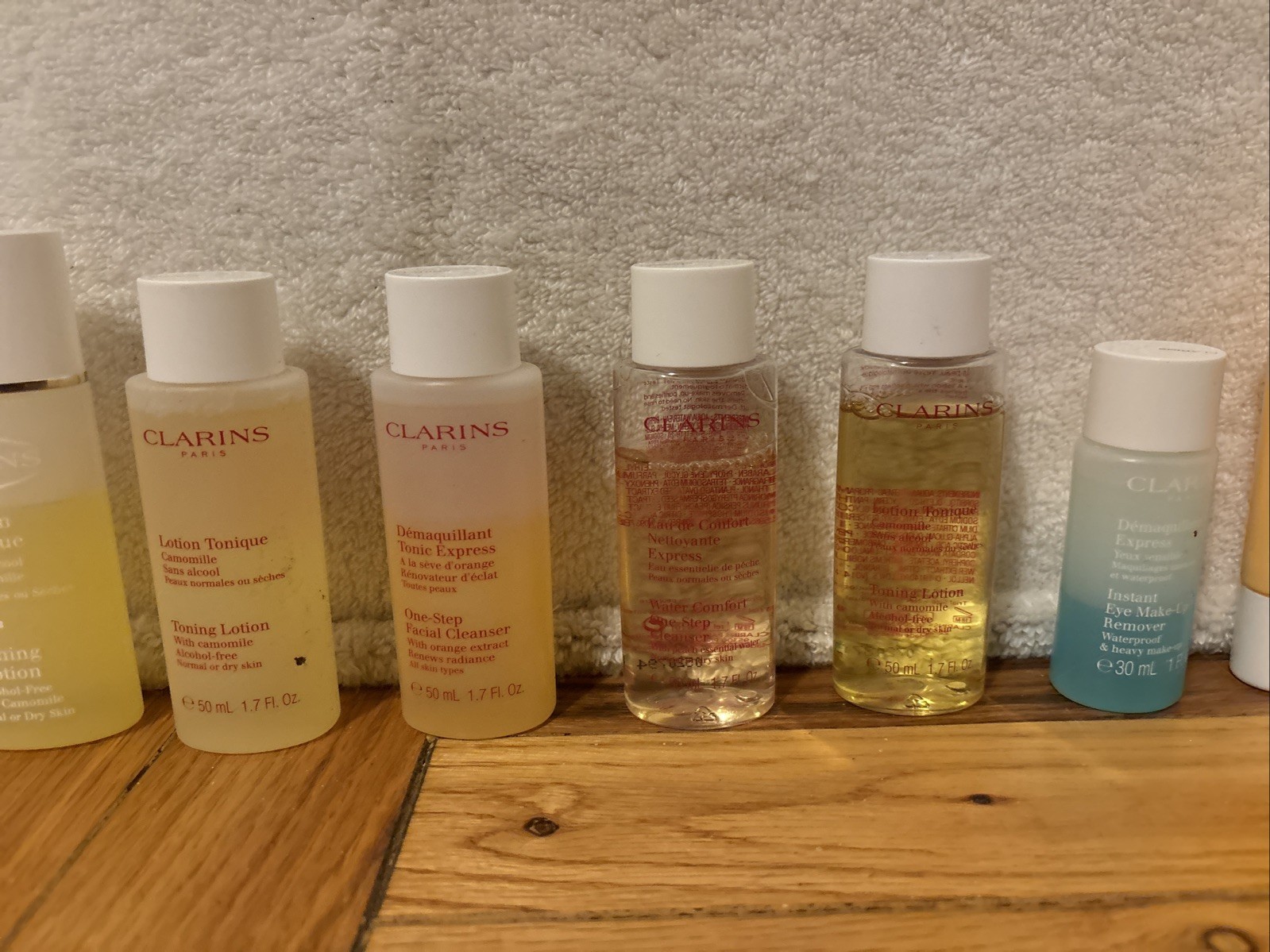 11 Pcs Mixed Makeup Lot Clarins Paris READ DESC