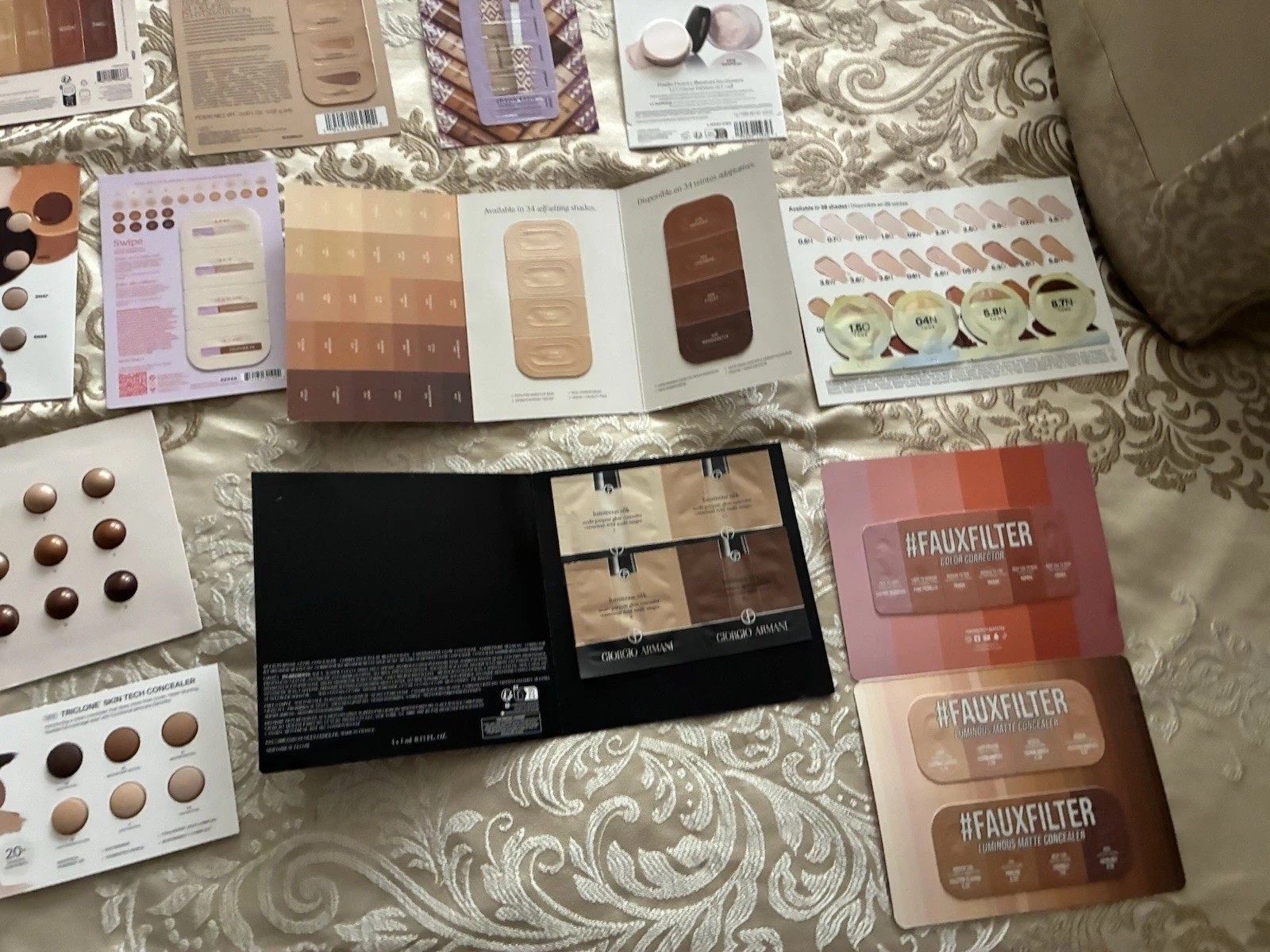 NEW Sephora Beauty Insider 12 Piece CONCEALER Makeup Sample Card Set