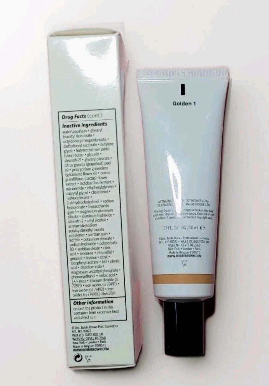 Bobbi Brown Vitamin Enriched Skin Tint SPF 15- Golden 1 – 1.7fl.oz /50ml NIB