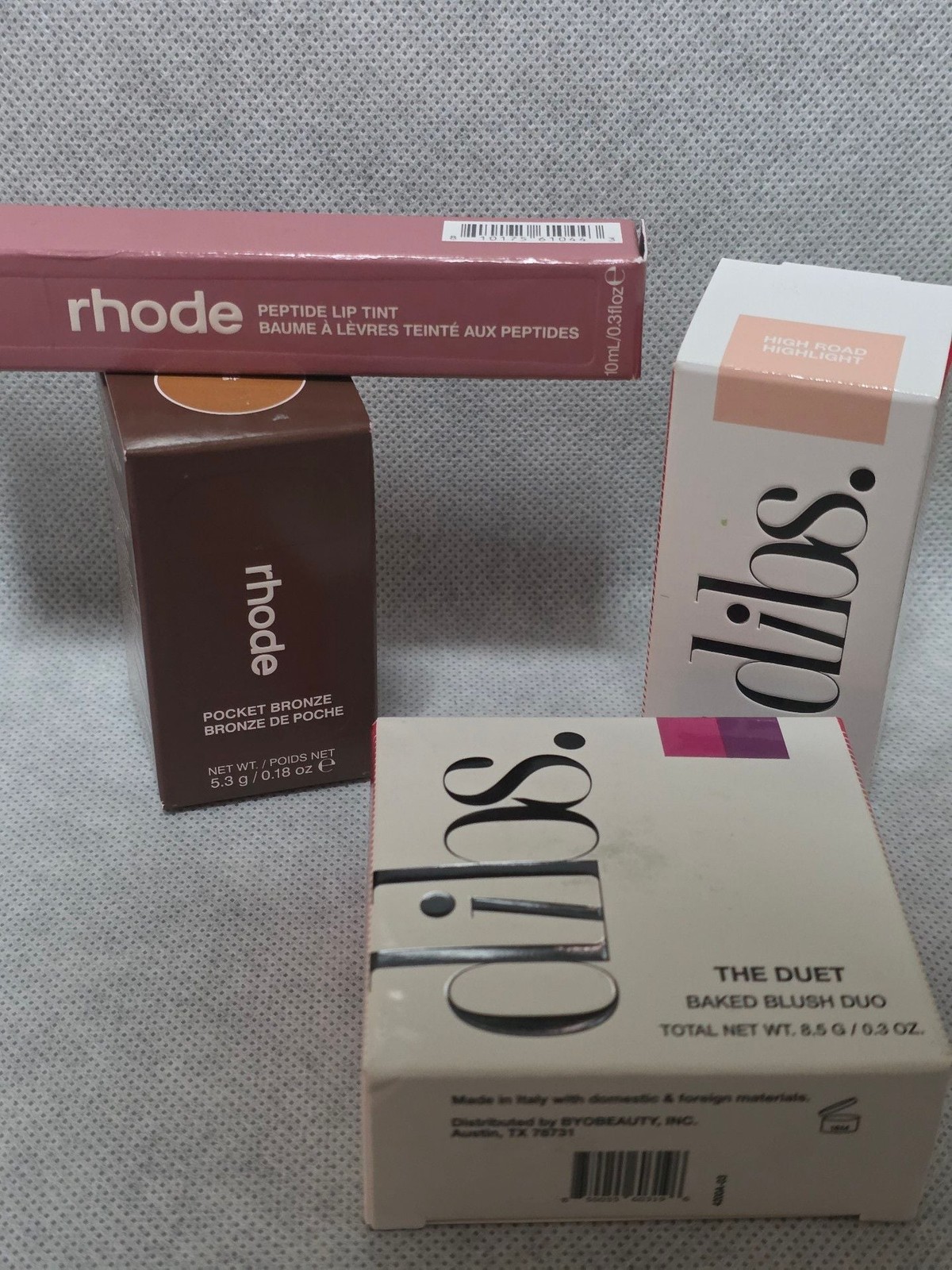 Dibs Beauty and Rhode Skin Makeup Bundle 4 pieces total