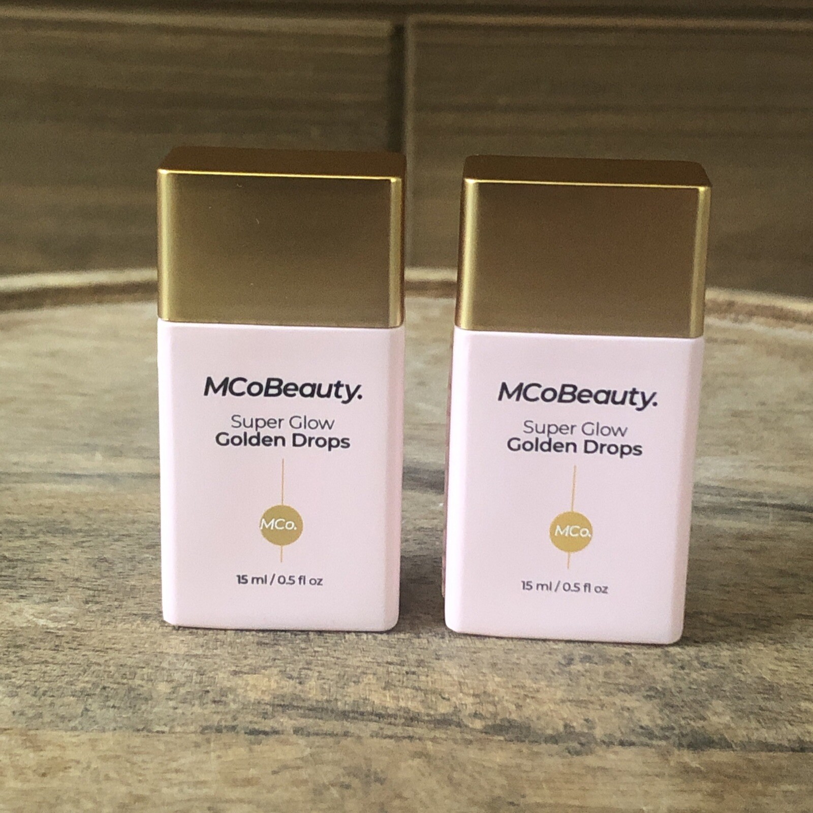MCo Beauty Super Glow Golden Drops Antioxidants 30ml Tan Face bronzer Summer