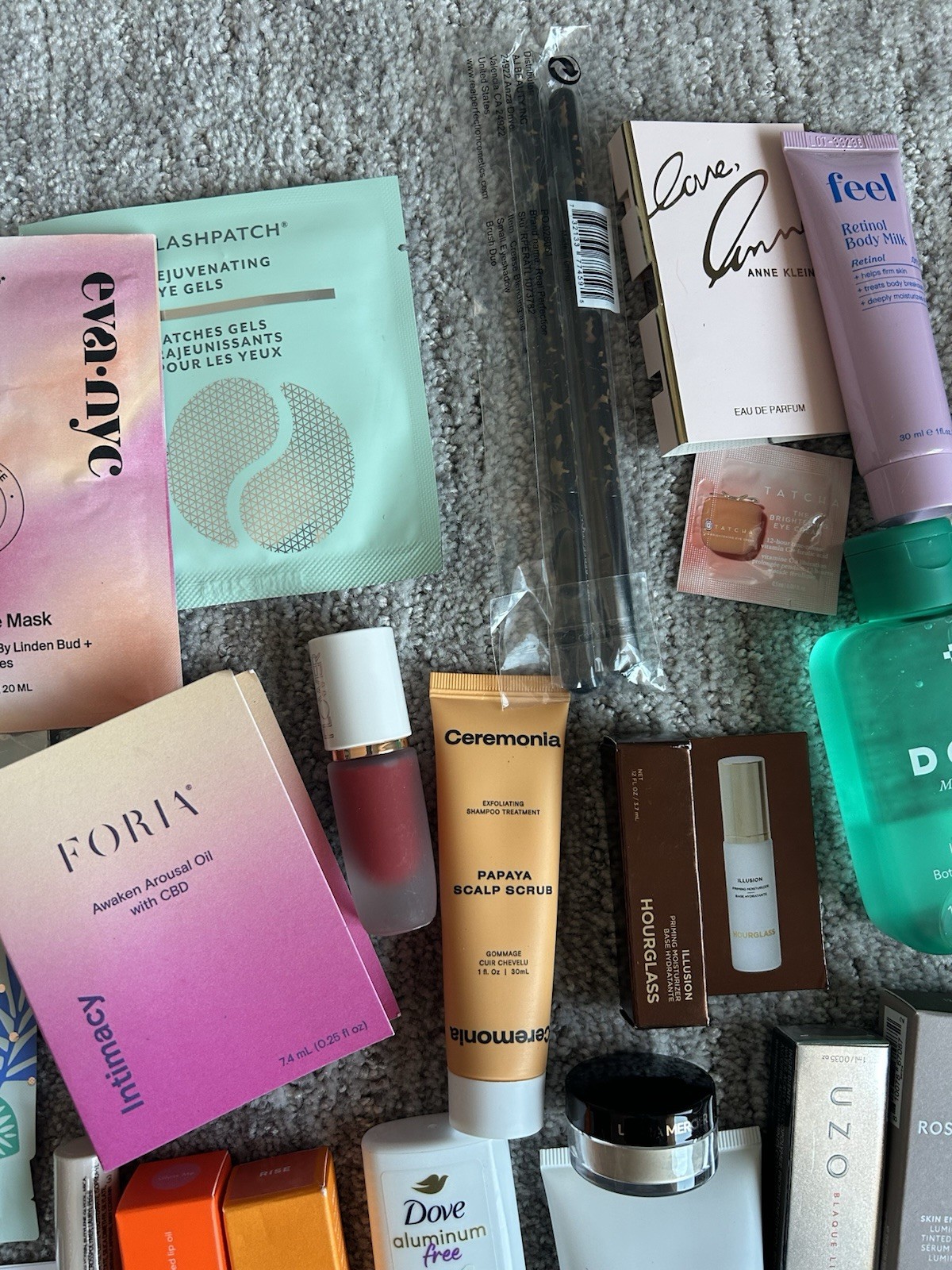 63+ Piece Lot Makeup Haircare Fragrance Skincare Samples & Full Sizes NEW