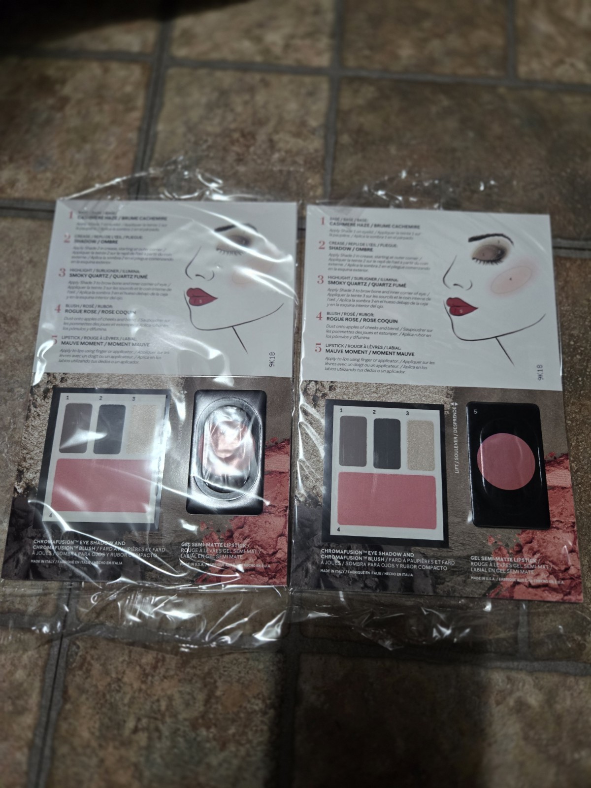 Mary Kay Signature Makeup Sample Cards Multiple Colors HTF Lot 10 Cards