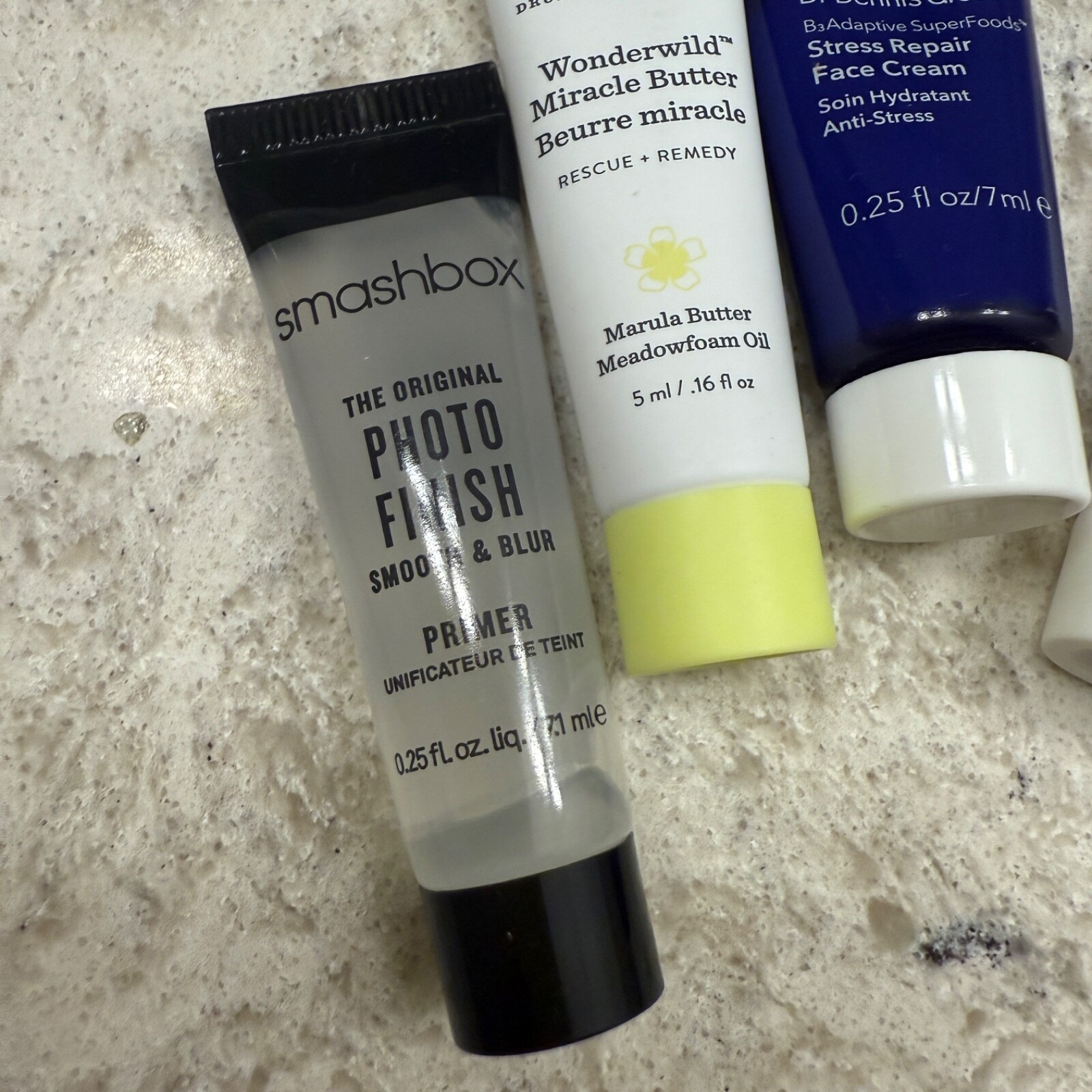 Bundle of sample size make up skin care