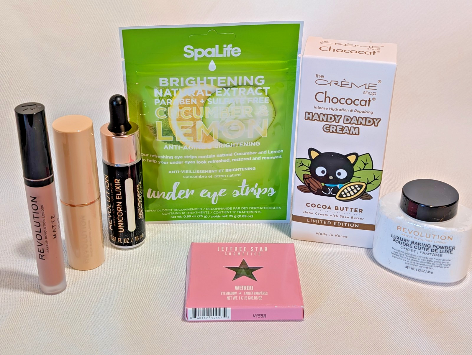 NEW 7 pc beauty lot makeup Jeffree star weirdo highlighter lippy foundation #5