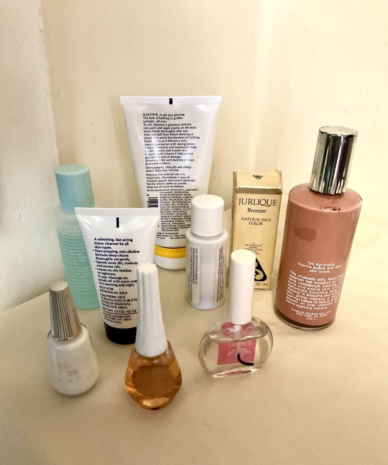 Vintage Lot Of Makeup Bottles Discontinued Elizabeth Arden Estee Lauder Ultima 2