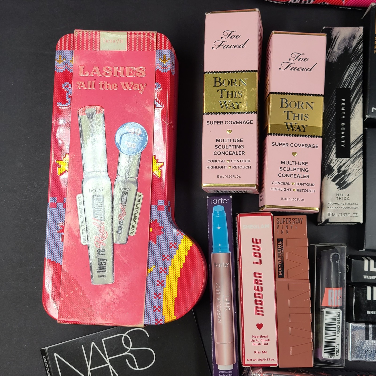 30 Pc Bundle Makeup MAC Fenty Too Faced Dior Tarte Pixi Tom Ford Bobbi Brown +++