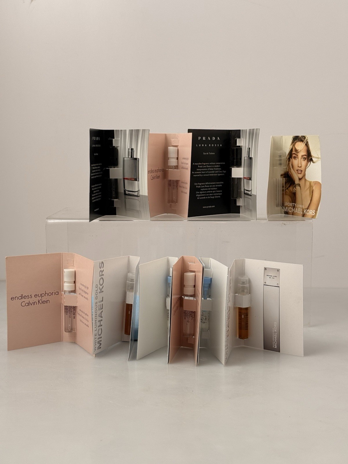 Beauty Samples Travel Size Perfume High End Lot Of Prada, Kors, Dolce & Gabbana