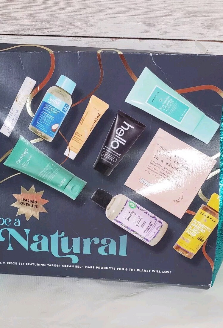 Lot Of 2 New Target Beauty Bags Your Best Glow And Be a Natural With Makeup Bag