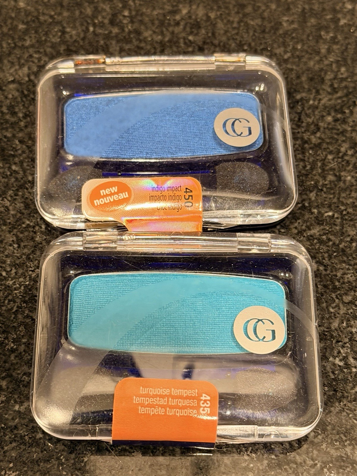 Y2K CoverGirl Makeup Lot 5 Sealed Discontinued Mascara Blue Shadow Blush Eyebrow