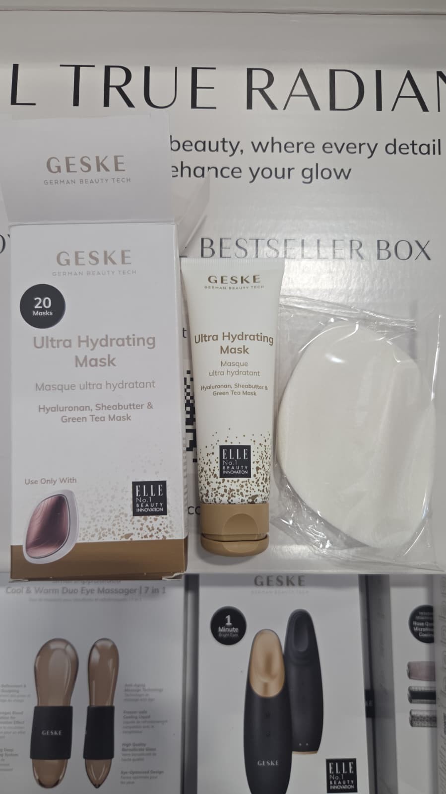 GESKE German Beauty Tech Premium Bundle Box 17+ NEW Sealed Beauty Devices