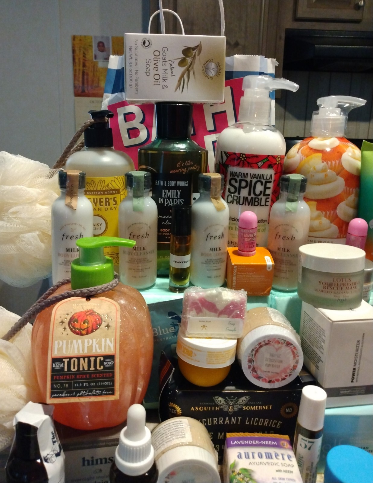Huge New Upscale Mixed Beauty Bath Body Fragrance Skin Care Lot All Sizes Bundle