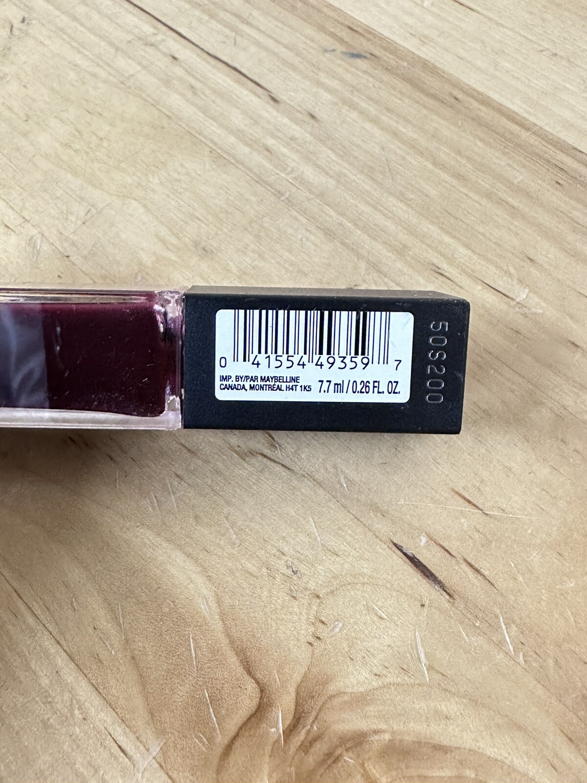 Lot Of 500 Maybelline Color Sensational Vivid Matte Liquid #39 Corrupt Cranberry