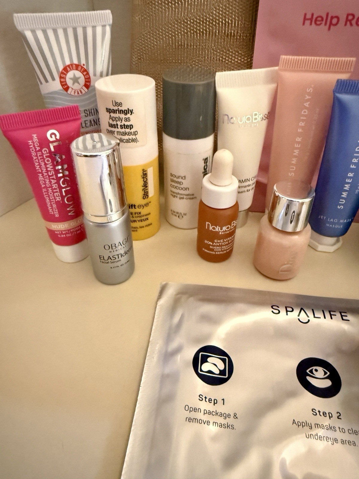 27 Pcs High End Lot Travel Size Skincare Samples La Mer Skincutical Skinmedica