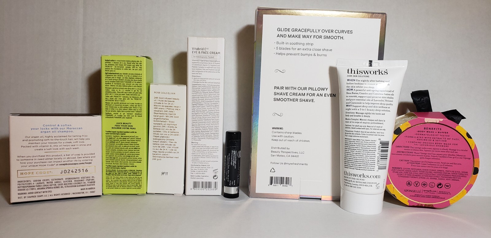 Ipsy Makeup Beauty Bundle Box – Macy’s Sephora Ulta Refreshment Luxe C12 Argan