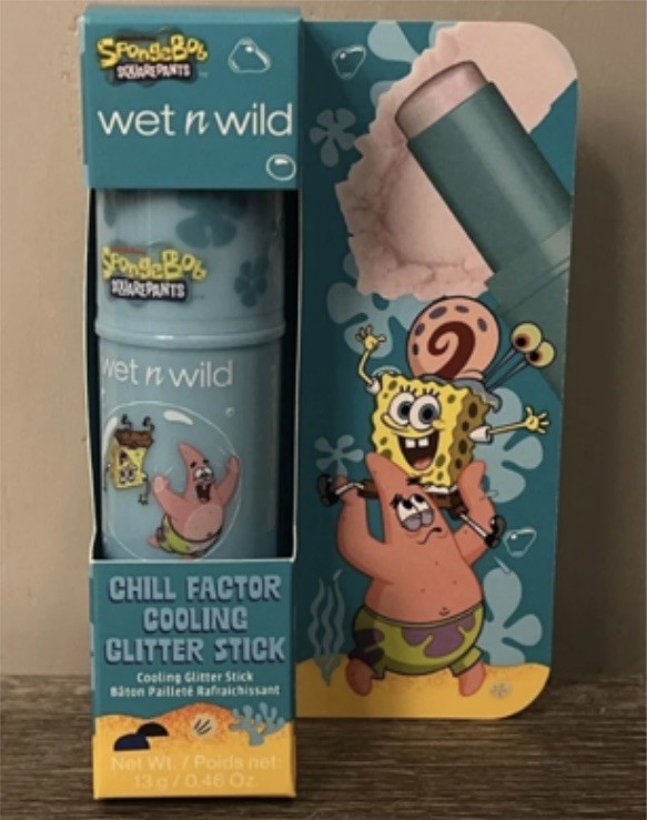 LOT OF 4 – new in packaging – Wet N Wild SpongeBob Makeup Collab