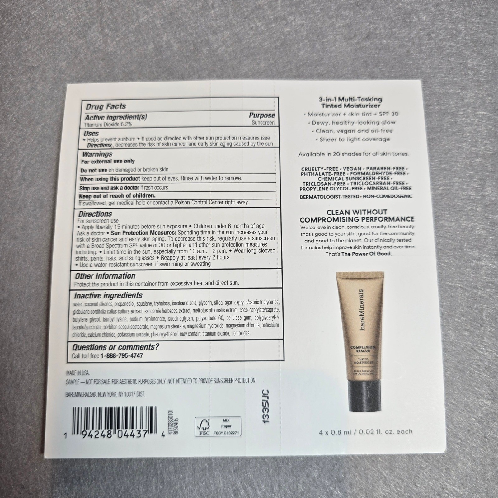 High-End Makeup Sample Bundle | Fenty NARS Danessa Myricks bareMinerals Saie