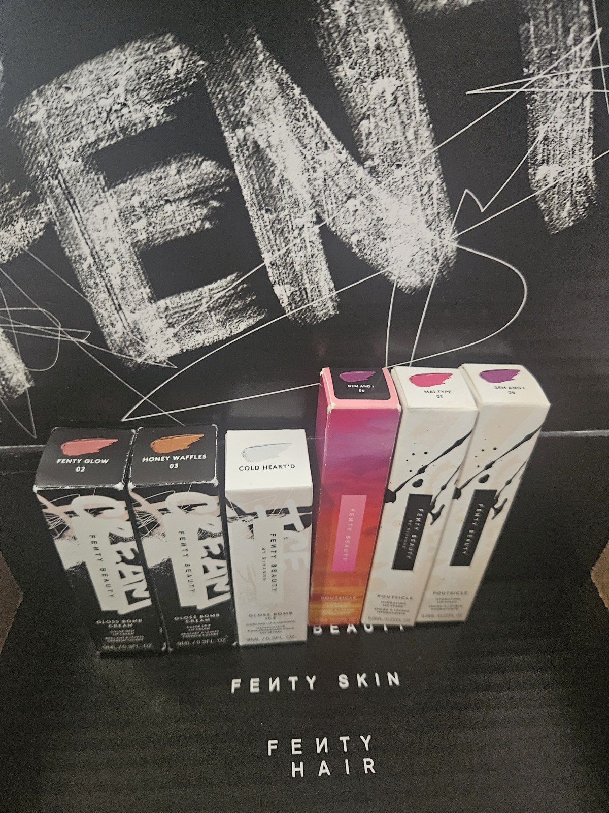 Fenty Beauty Gloss Bombs Cream Ice Heat Cream Poutsicle Lip Stain -6