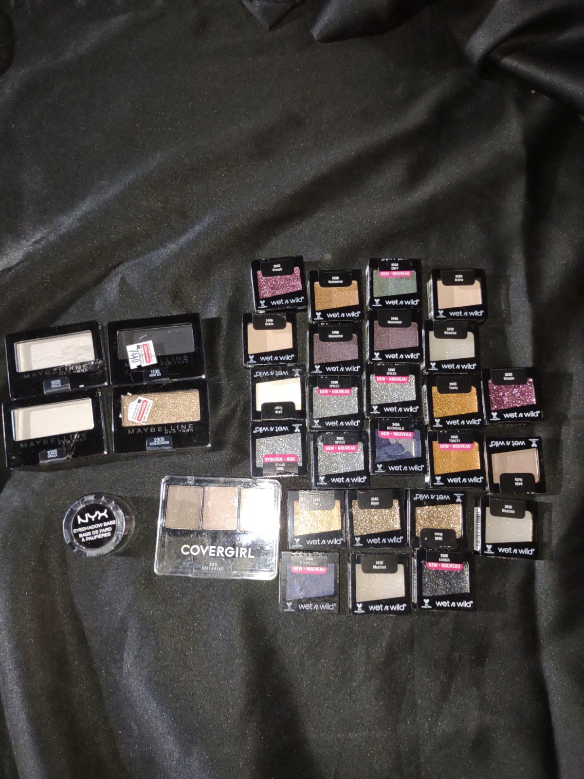 Wet n Wild, Maybelline, COVERGIRL, NYX Mixed Lot NEW makeup eyeshadow base NEW