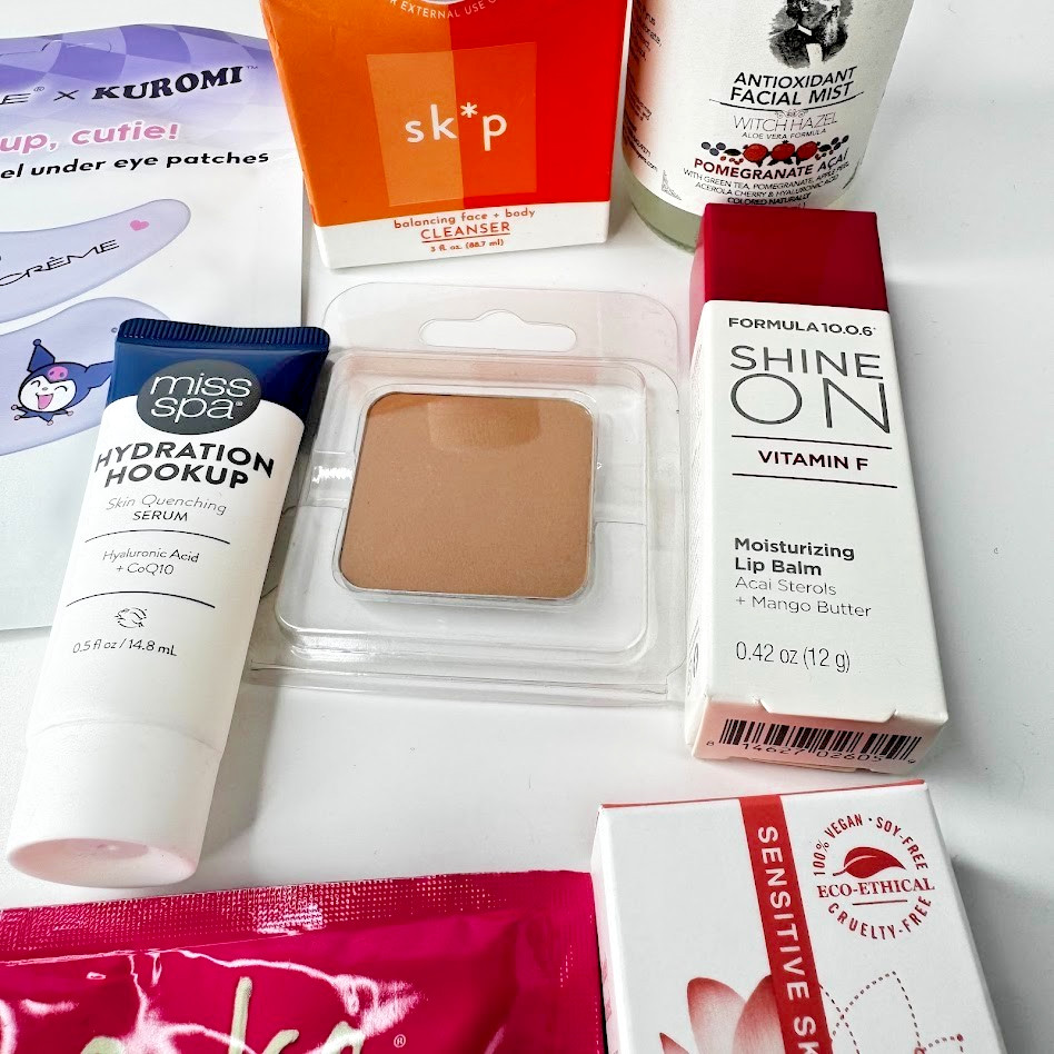 Lot of 12 Deluxe / Travel Size Hair, Skin Care, Makeup Beauty Product Samples