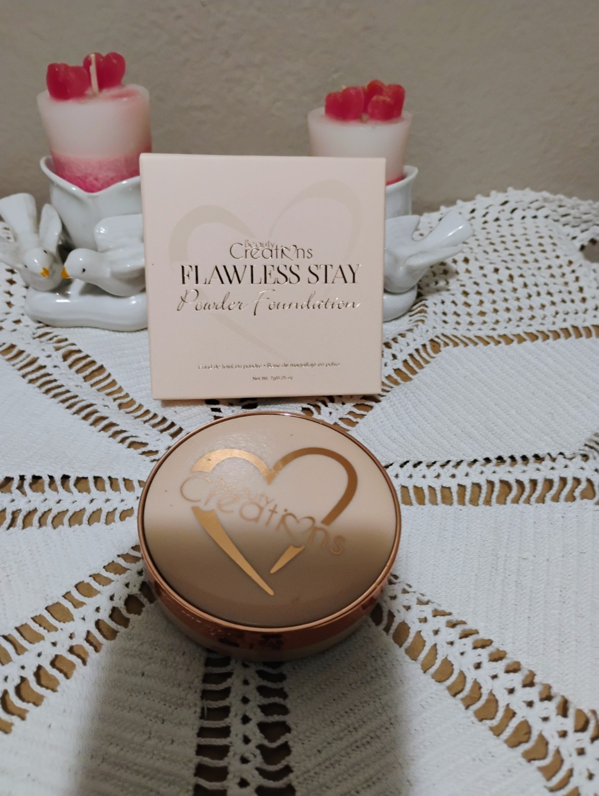 Compact Foundation/BEAUTY CREATIONS./Cruelty Free/Flawless Stay.💯