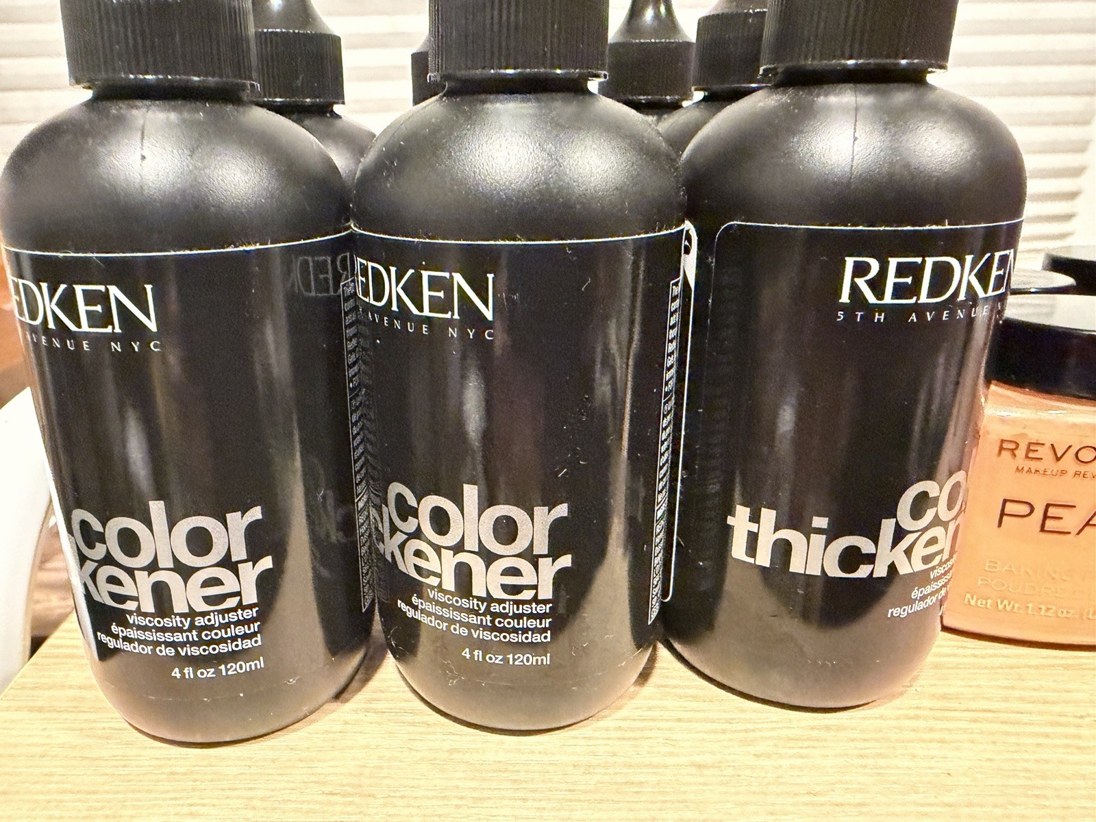Lot of 34 Redken Revolution Ardell Full Size, Color Thickener, Peach, Baking…