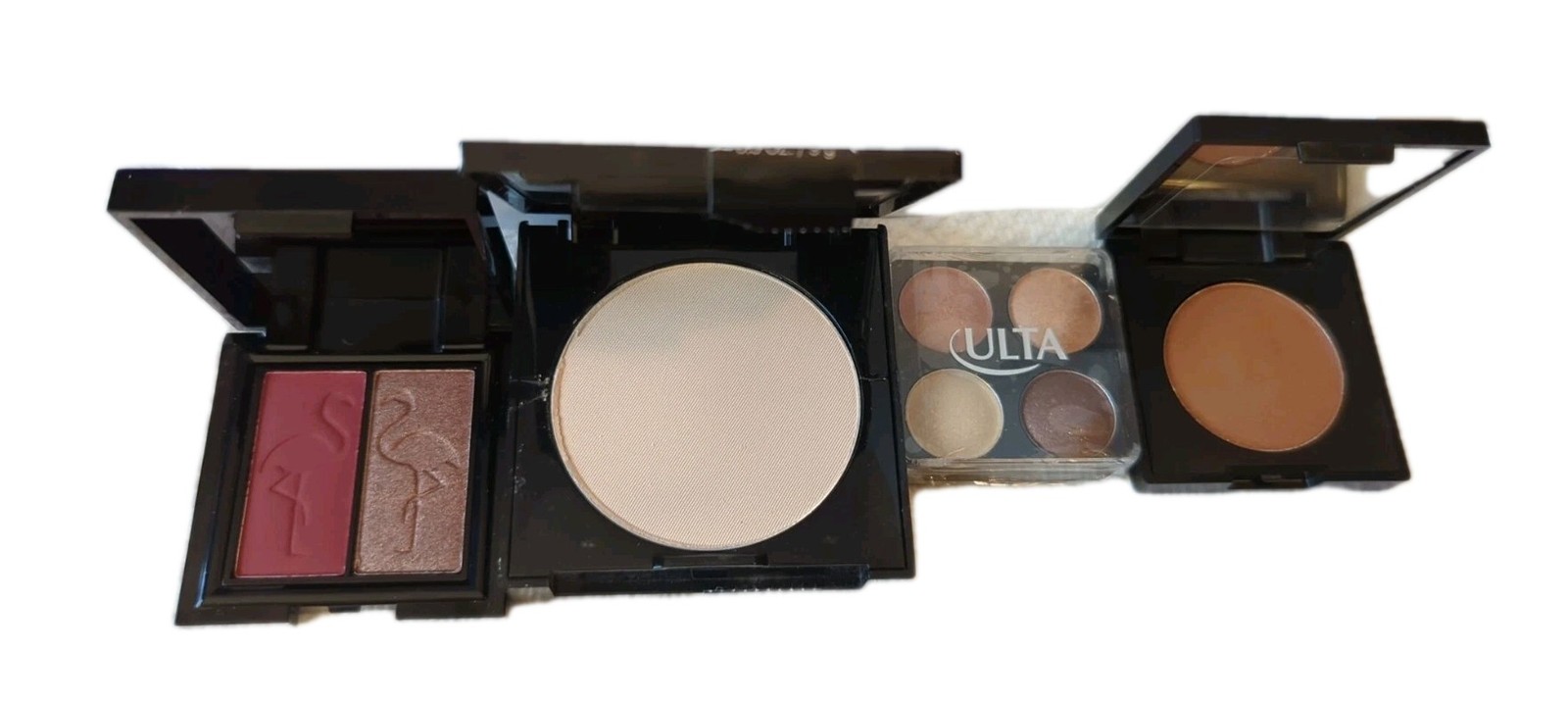 Makeup Lot of 4 Face Powder Powder, Bronzer, Eyeshadows