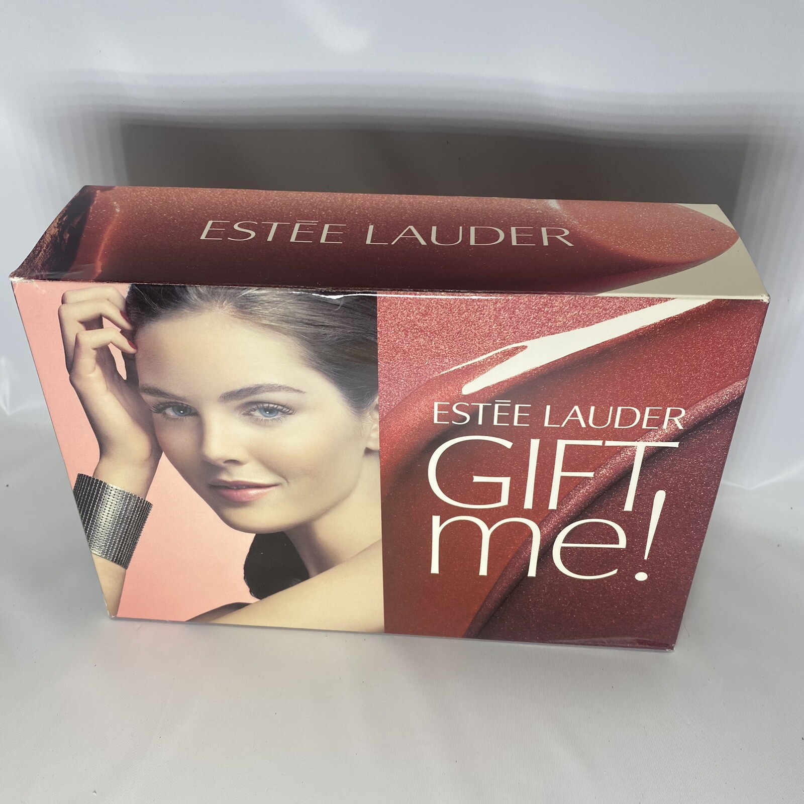 Estee Lauder Defining Beauty Gift box Pure Color Crystal Lidstick Mirror and Bag