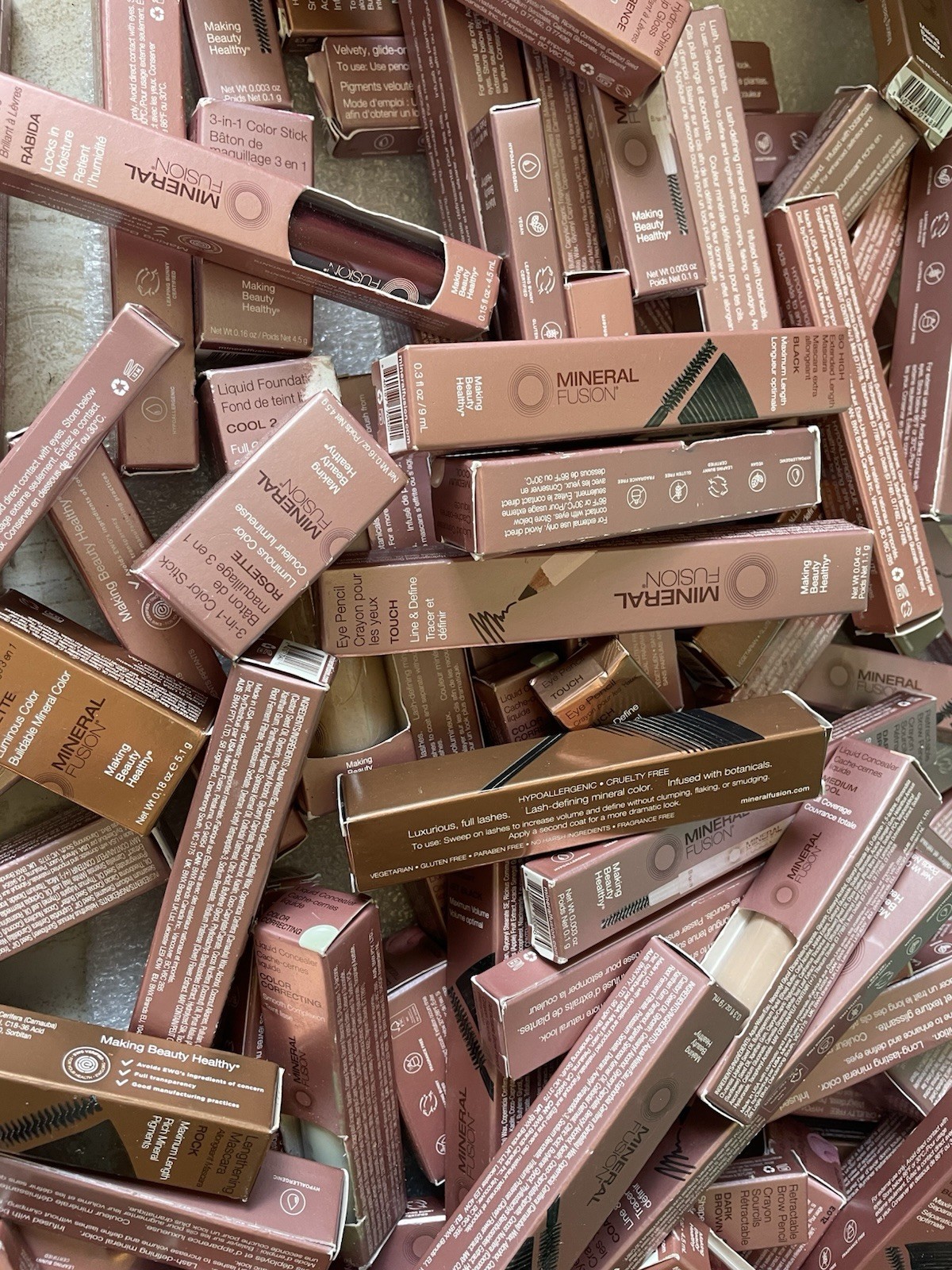 100 X Mineral Fusion Mixed Lip Mascara Concealers Much MoreView Read Des!