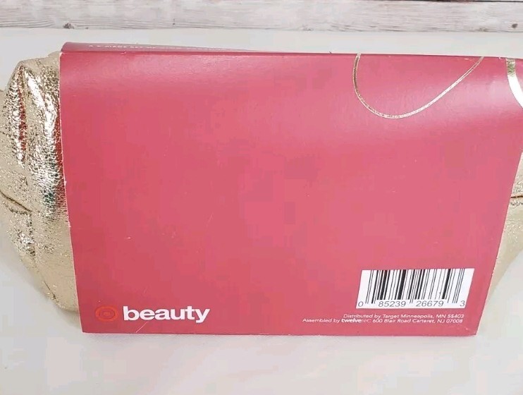 Lot Of 2 New Target Beauty Bags Your Best Glow And Be a Natural With Makeup Bag