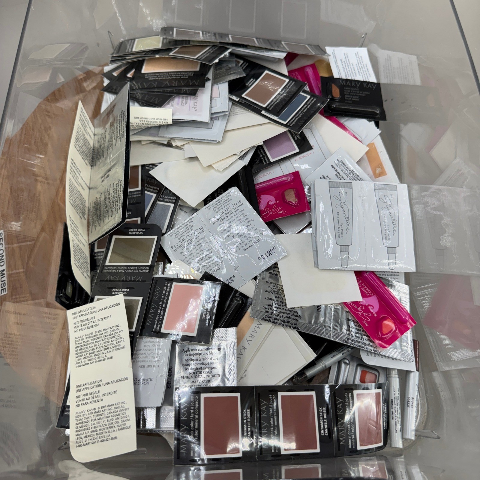 Mary Kay Makeup Skincare Samples Lot OS Multicolor Beauty Travel Trial Bulk