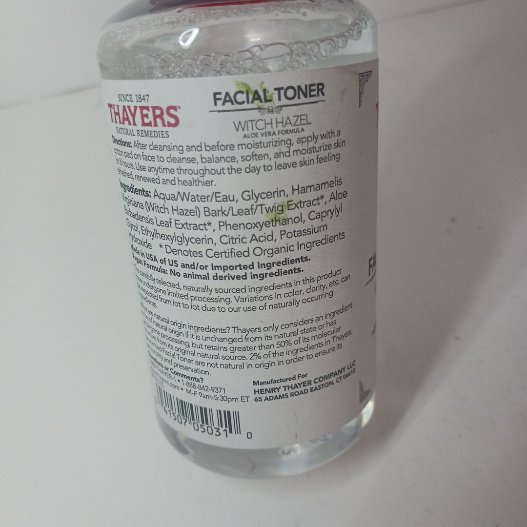 Thayers Alcohol-Free Unscented Witch Hazel Facial Toner 8.5 oz