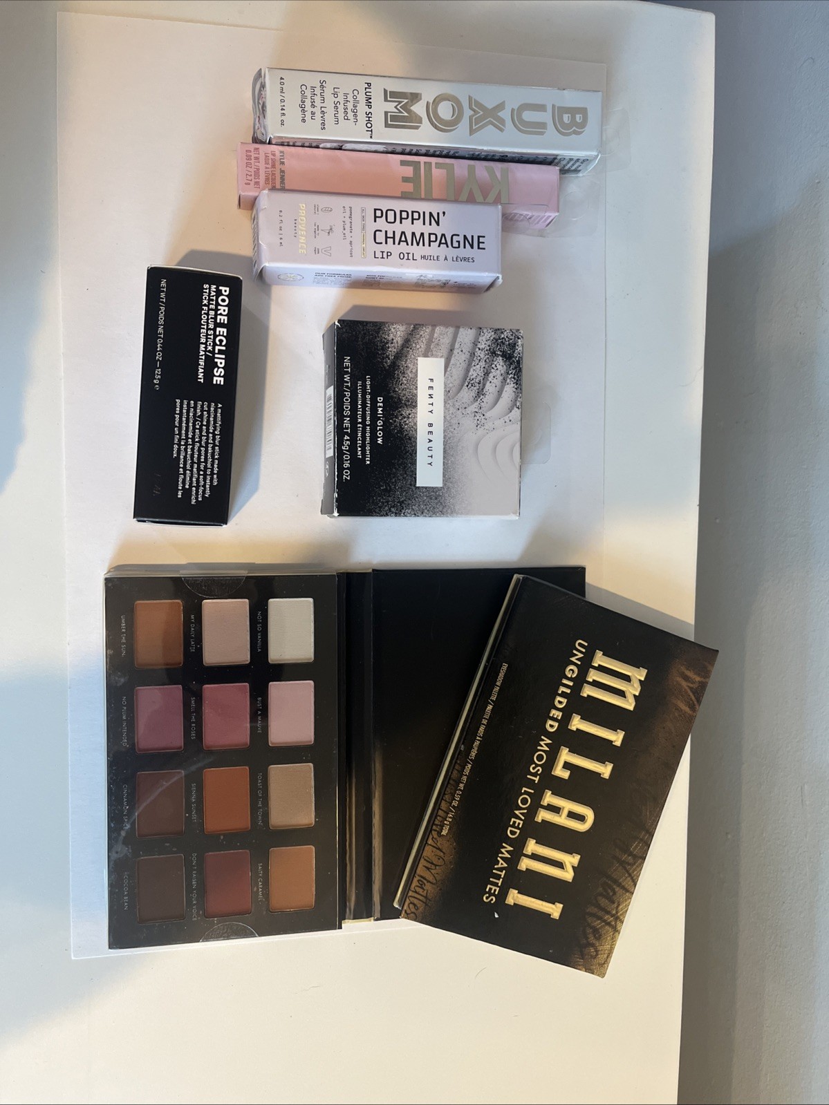 make up lot: Milani, Fenty Beauty, Kylie, Provence, Buxom, Milk Makeup : New