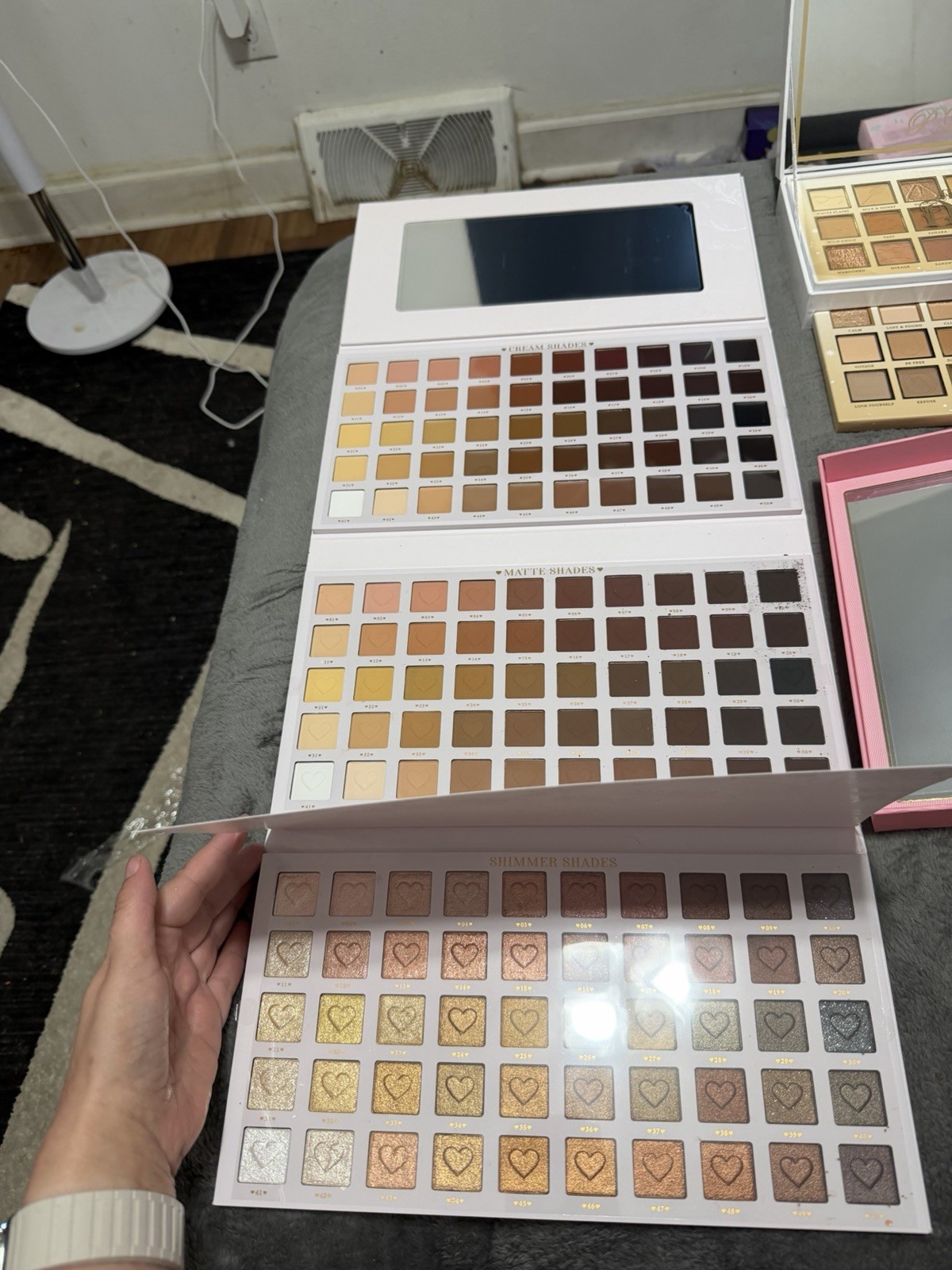 P. Louise Full Size Palette Mixed Lot: CEO of Glow, Chill, Money Shot, Wonder