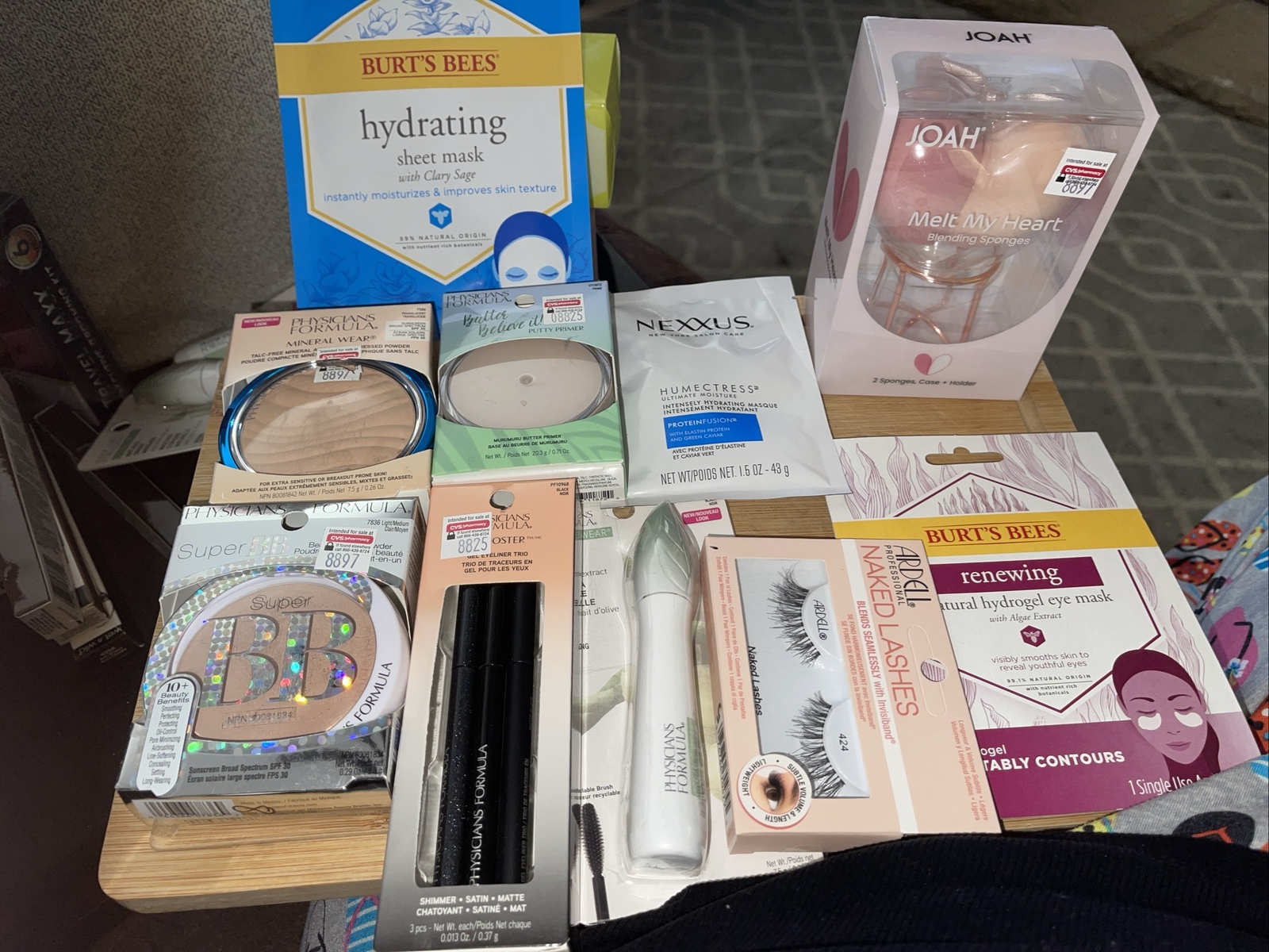 Physicians Formula /burt Bees/joah Beauty Bundle 10 Brand New Items Included