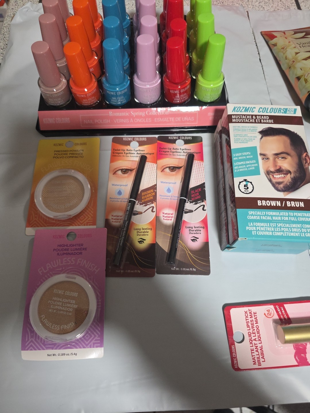 RANDOM BULK Wholesale Mixed Makeup Cosmetics 40 Pcs Lot Kozmic Colors Brand