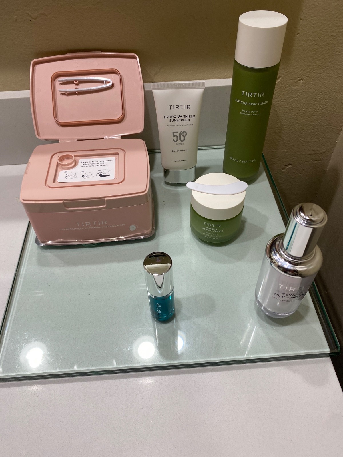 bundle of tirtir korean skin care make up products 6 items new