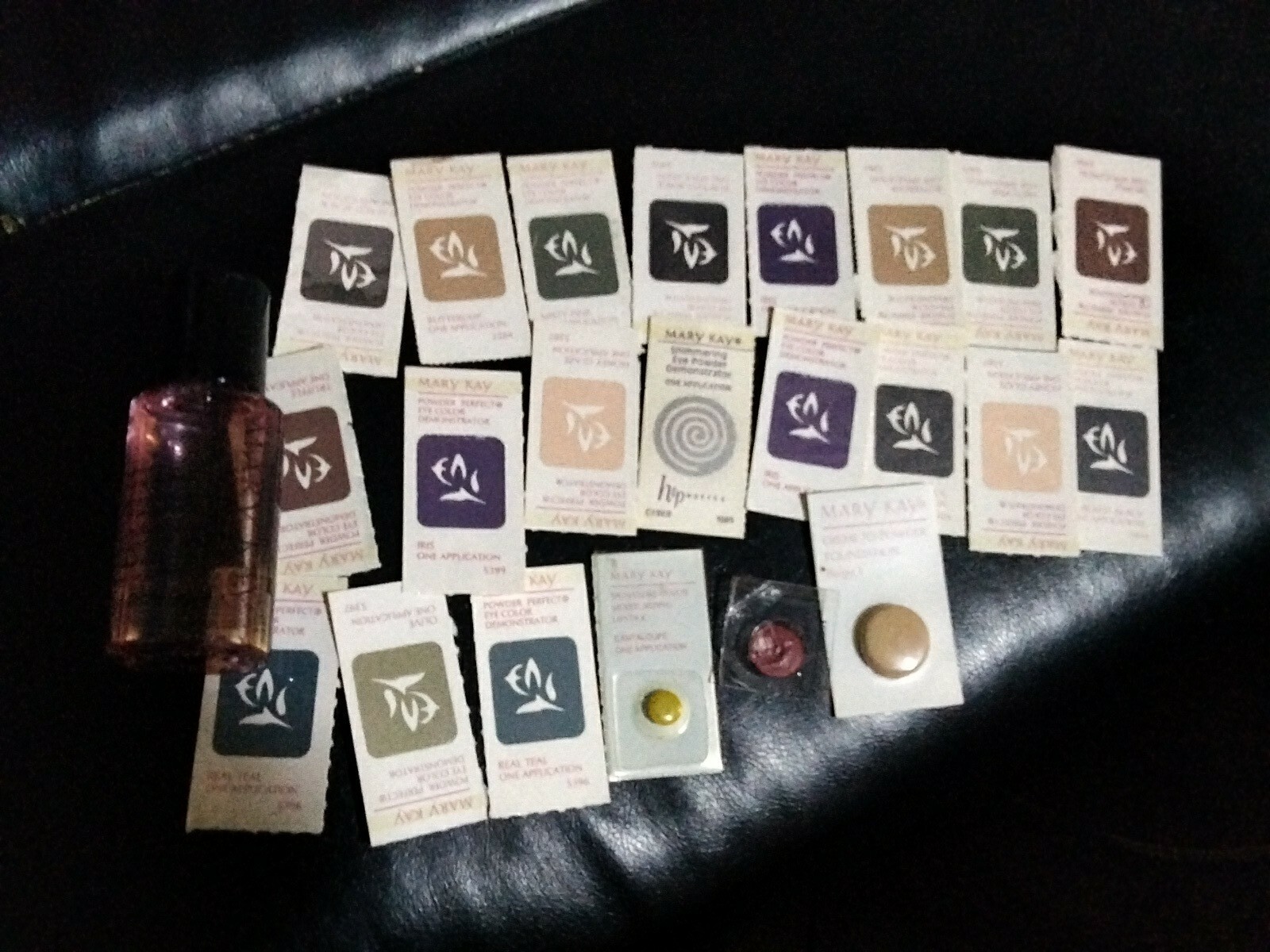 Lot 23 Mary Kay Oil Free Eye Makeup Remover Travel Size and Eye Shadow Samples
