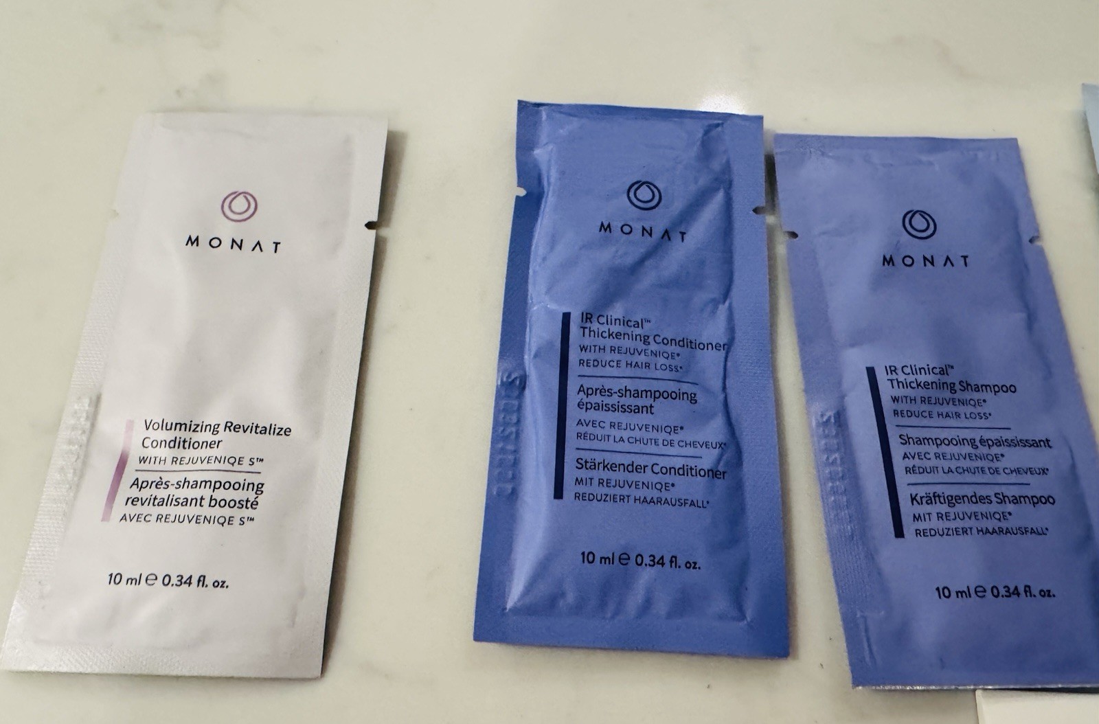 MONAT Sample Bundle Lot of 14 ~ Haircare & Skincare