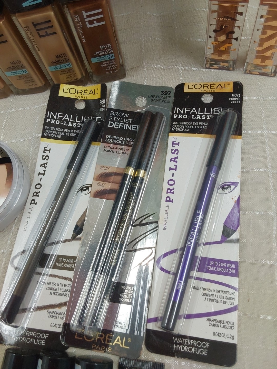 Deluxe Makeup Lot 💄 Assorted Brands & Colors (Milani-Maybelline-ELF-wet N Wild)