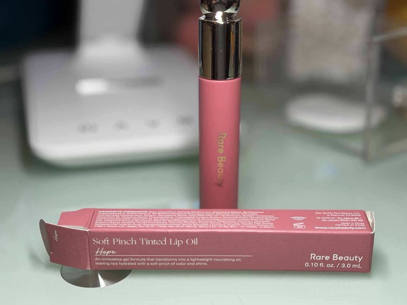 Assorted Full Size Beauty Lot: Rare Beauty Lip Oil, CT Palette, Prédiré Scrub