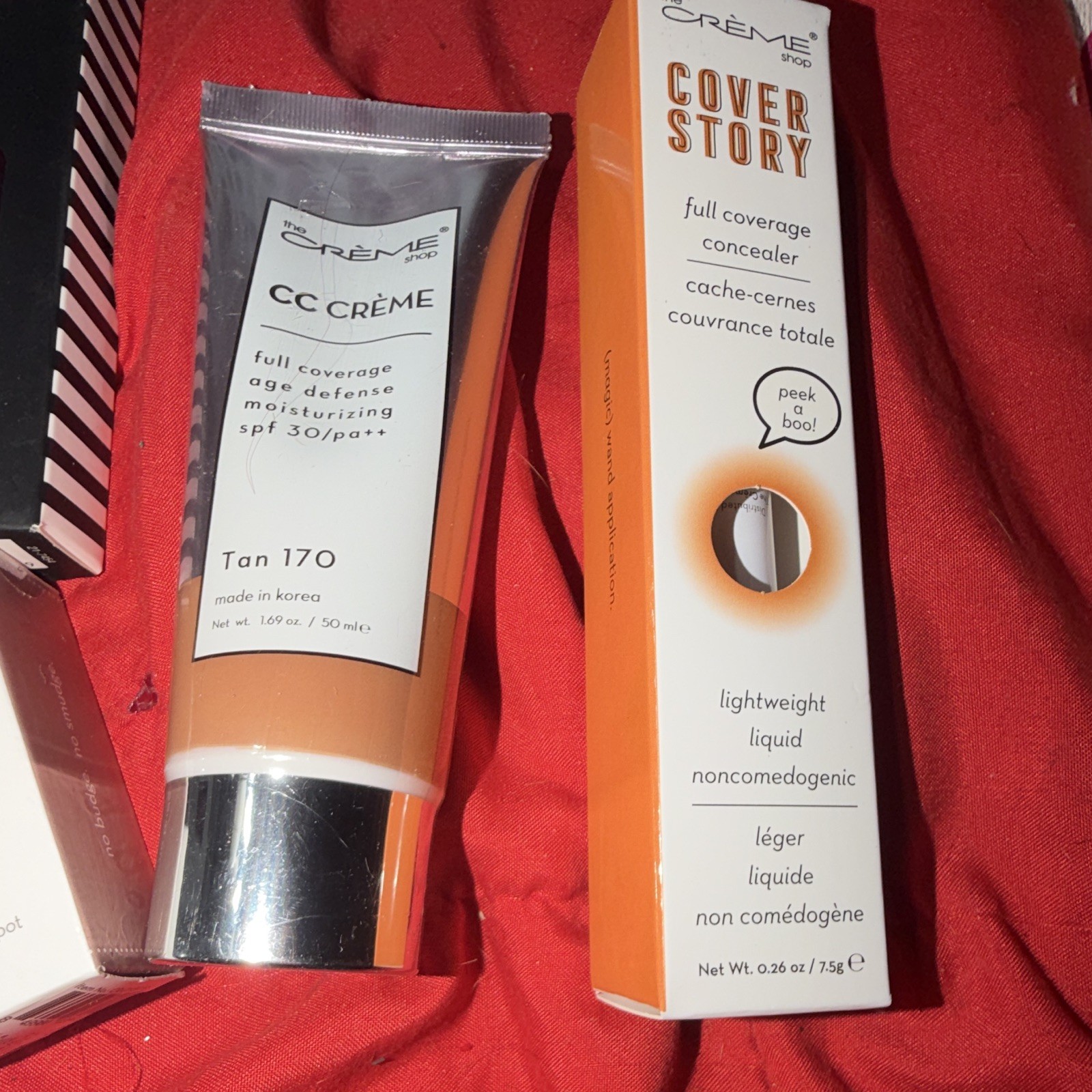 Ardell Magnetic Mega Hold Demi Wispies + The Crème Shop CC Crème Tan 170 Lot