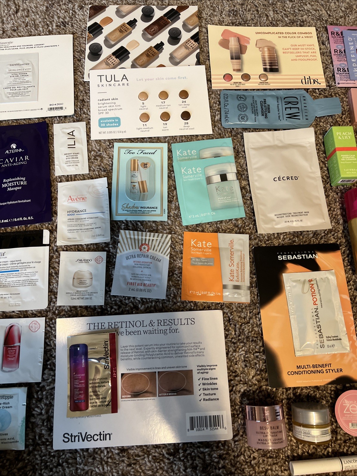 Huge Lot Of Ulta Samples – Name brands Over 60 Items